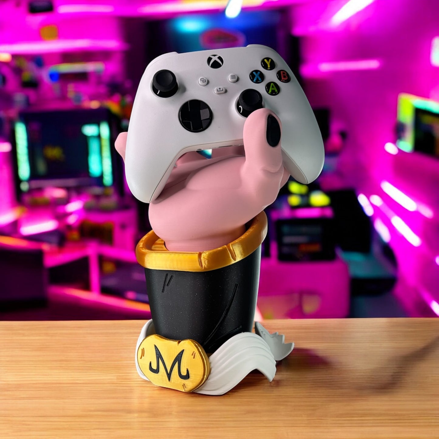 Dragon Ball Z Majin Buu Controller Stand | Gaming Controller Holder for PS5, PS4, Xbox & PC 3D Printed Anime Collectible