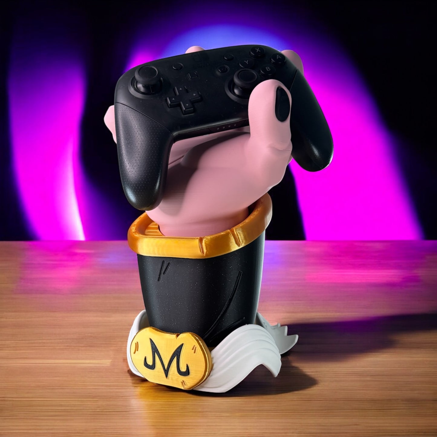 Dragon Ball Z Majin Buu Controller Stand | Gaming Controller Holder for PS5, PS4, Xbox & PC 3D Printed Anime Collectible