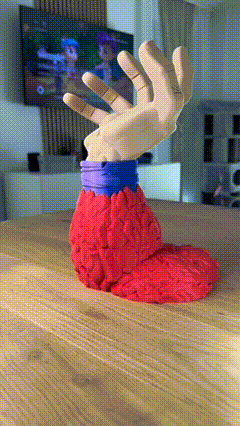 Dragon Ball GT Goku SSJ4 Controller Stand | Gaming Controller Holder for PS5, PS4, Xbox & PC